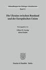 Buchcover Die Ukraine zwischen Russland und der Europäischen Union.