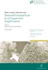 Buchcover National Criminal Law in a Comparative Legal Context.