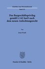 Buchcover Das Bargeschäftsprivileg gemäß § 142 InsO nach dem neuen Anfechtungsrecht.