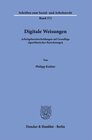 Buchcover Digitale Weisungen.