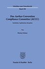Buchcover Das Aarhus Convention Compliance Committee (ACCC).