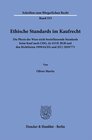 Buchcover Ethische Standards im Kaufrecht.