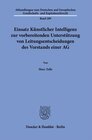 Buchcover Einsatz Künstlicher Intelligenz zur vorbereitenden Unterstützung von Leitungsentscheidungen des Vorstands einer AG.