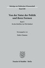 Buchcover Von der Natur der Politik und ihren Formen.