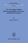 Buchcover Der verfassungsrechtliche Rahmen gemeindlicher Einwohner- und Bürgerbefragungen.