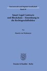 Buchcover Smart Legal Contracts und Blockchain – Einordnung in die Rechtsgeschäftslehre.