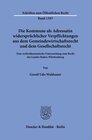 Buchcover Die Kommune als Adressatin widersprüchlicher Verpflichtungen aus dem Gemeindewirtschaftsrecht und dem Gesellschaftsrecht