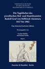 Buchcover Die Tagebücher des preußischen Hof- und Staatsbeamten Rudolf Graf von Stillfried-Alcántara 1827 bis 1882.