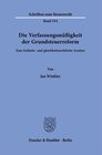 Buchcover Die Verfassungsmäßigkeit der Grundsteuerreform.