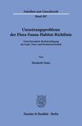 Buchcover Umsetzungsprobleme der Flora-Fauna-Habitat-Richtlinie