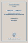 Buchcover Inklusion – Exklusion