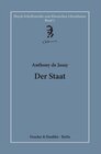 Buchcover Der Staat. / Hayek-Schriftenreihe zum Klassischen Liberalismus Bd.2