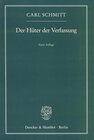 Buchcover Der Hüter der Verfassung.