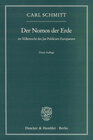 Buchcover Der Nomos der Erde