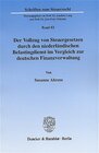 Buchcover Der Vollzug von Steuergesetzen durch den niederländischen Belastingdienst im Vergleich zur deutschen Finanzverwaltung.