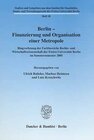 Buchcover Berlin - Finanzierung und Organisation einer Metropole.