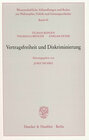 Buchcover Vertragsfreiheit und Diskriminierung.