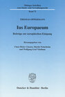 Buchcover Ius Europaeum.