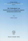 Buchcover Die Zulässigkeit von Immissionen im anlagenbezogenen Immissionsschutzrecht.