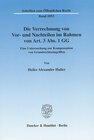 Buchcover Die Verrechnung von Vor- und Nachteilen im Rahmen von Art. 3 Abs. 1 GG.