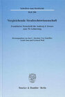 Buchcover Vergleichende Strafrechtswissenschaft.