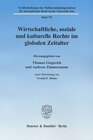 Buchcover Wirtschaftliche, soziale und kulturelle Rechte im globalen Zeitalter.