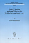 Buchcover Louis L'Amour und das Völkerrecht (Public International Law).