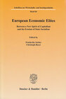 Buchcover European Economic Elites.