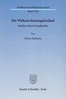 Buchcover Die Weltanschauungsfreiheit.