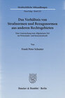 Buchcover Das Verhältnis von Strafnormen und Bezugsnormen aus anderen Rechtsgebieten.