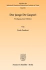 Buchcover Der junge De Gasperi.