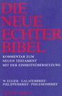 Buchcover Die Neue Echter-Bibel. Kommentar / Kommentar zum Neuen Testament mit Einheitsübersetzung. Gesamtausgabe / Galaterbrief -