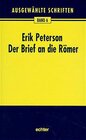 Buchcover Ausgewählte Schriften / Der Brief an die Römer