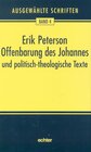 Buchcover Ausgewählte Schriften / Offenbarung des Johannes