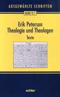 Buchcover Ausgewählte Schriften / Theologie und Theologen
