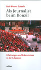 Buchcover Als Journalist beim Konzil