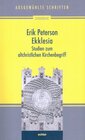 Buchcover Ausgewählte Schriften / Ekklesia