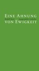 Buchcover Eine Ahnung von Ewigkeit