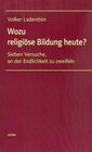 Buchcover Wozu religiöse Bildung heute?