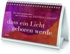 Buchcover dass ein licht geboren werde