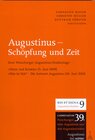 Buchcover Augustinus - Schöpfung und Zeit