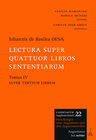 Buchcover Lectura super quattuor libros Sententiarum