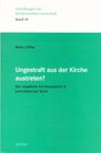 Buchcover Ungestraft aus der Kirche austreten?