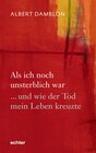 Buchcover Als ich noch unsterblich war