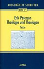 Buchcover Theologie und Theologen