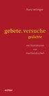 Buchcover gebete. versuche