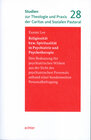 Buchcover Religiosität bzw. Spiritualität in Psychiatrie und Psychotherapie