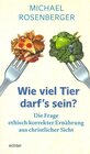 Buchcover Wie viel Tier darf's sein?