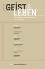 Buchcover Geist & Leben 1/2017