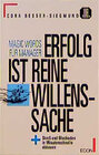 Buchcover Erfolg ist reine Willenssache
